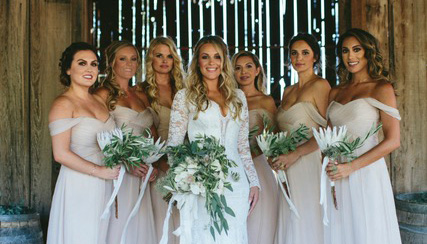 Allison and Luigi Wedding Makeup