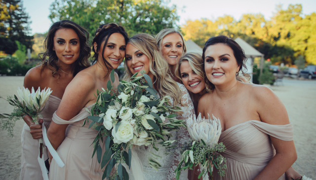 Allison and Luigi Wedding Makeup